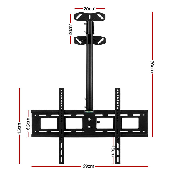 Artiss TV Wall Ceiling Mount Bracket Full Motion Tilt Swivel 32 42 50 55 60 65 70 75 inch Artiss