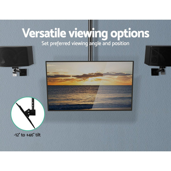 Artiss TV Wall Ceiling Mount Bracket Full Motion Tilt Swivel 32 42 50 55 60 65 70 75 inch Artiss