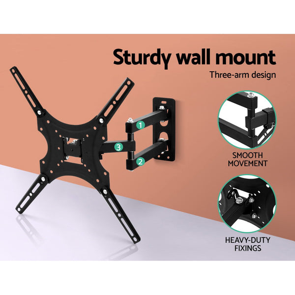 Artiss TV Wall Mount Monitor Bracket Swivel Tilt 24 32 37 40 42 47 50 Inch LED LCD freeshipping - Awezingly