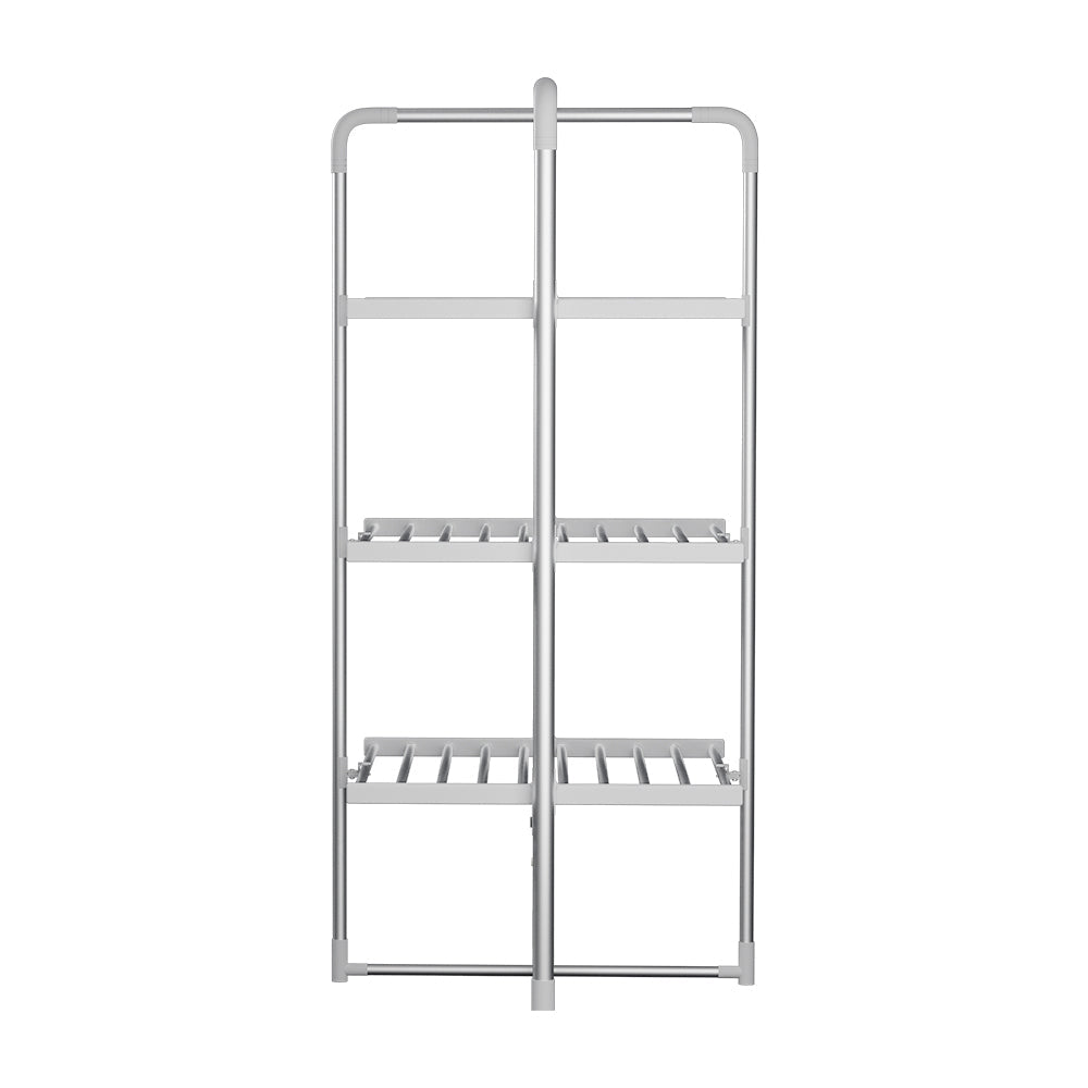 Devanti Electric Heated Towel Clothes Rail Rack Airer Dryer Warmer Stand 300W Devanti