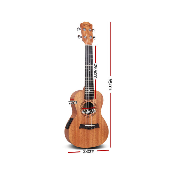 ALPHA 26 Inch Tenor Ukulele Electric Hawaii Guitar with EQ freeshipping - Awezingly