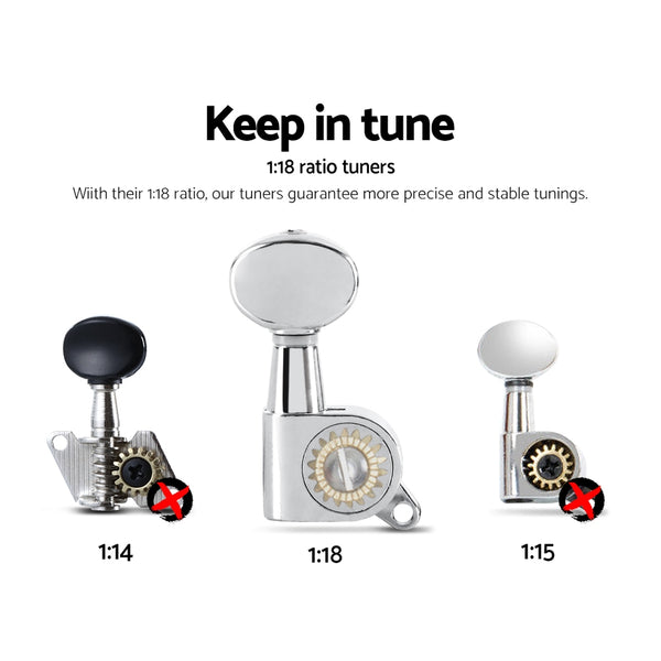 ALPHA 26 Inch Tenor Ukulele Electric Hawaii Guitar with EQ freeshipping - Awezingly