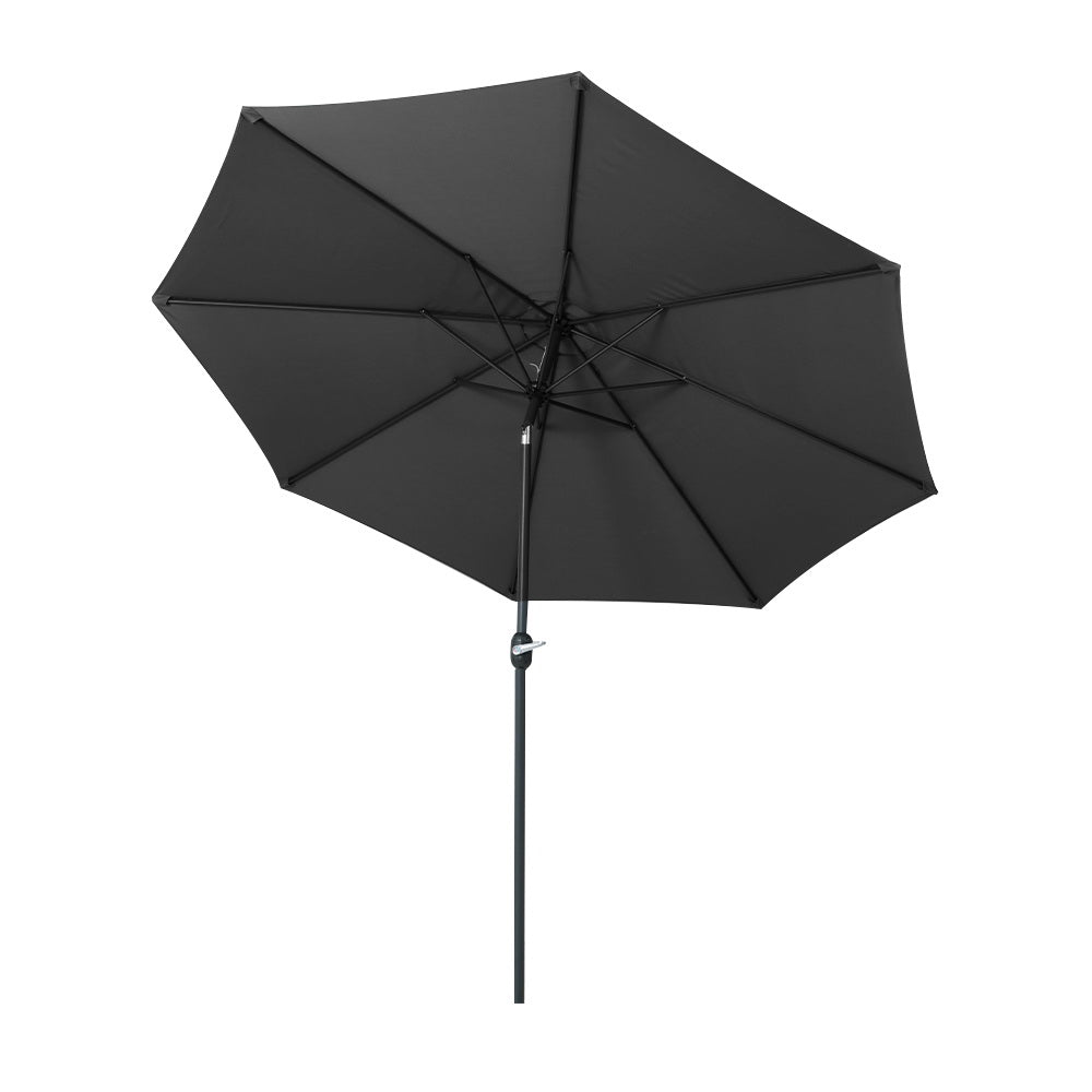 Instahut Outdoor Umbrella 3m Umbrellas Garden Beach Tilt Sun Patio Deck Pole UV Instahut