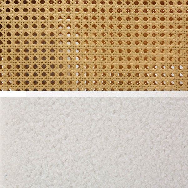 Artiss Rocking Chair Armchair Boucle Accent Chairs Sherpa Upholstered White Artiss