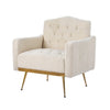 Artiss Armchair Boucle Beige Nicole