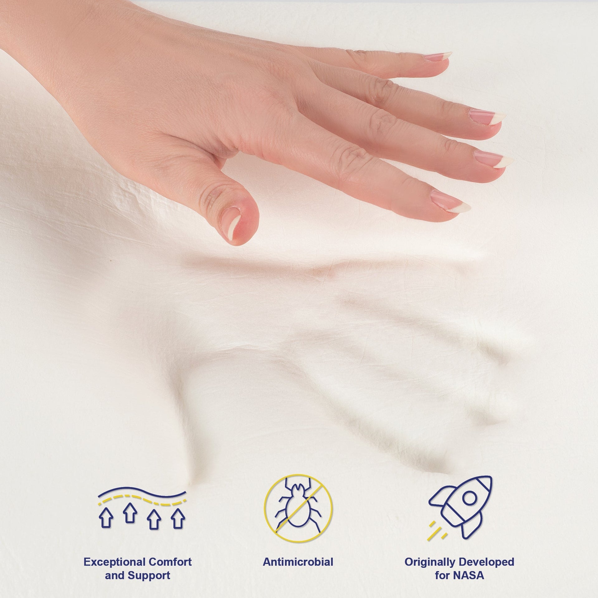 Boutique Queen Mattress 7 zone Pocket Spring Memory Foam Boutique