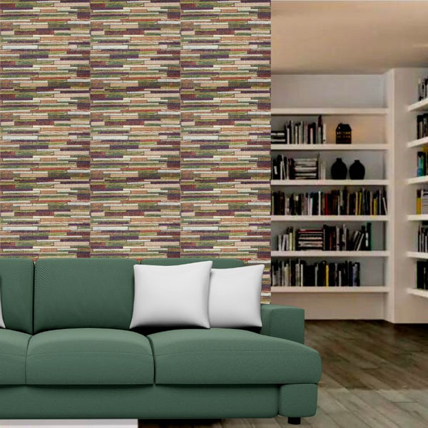 10PCS 3D Foam Patchwork Self Adhesive Home Wallpaper Panels 70 x 77cm Does not apply