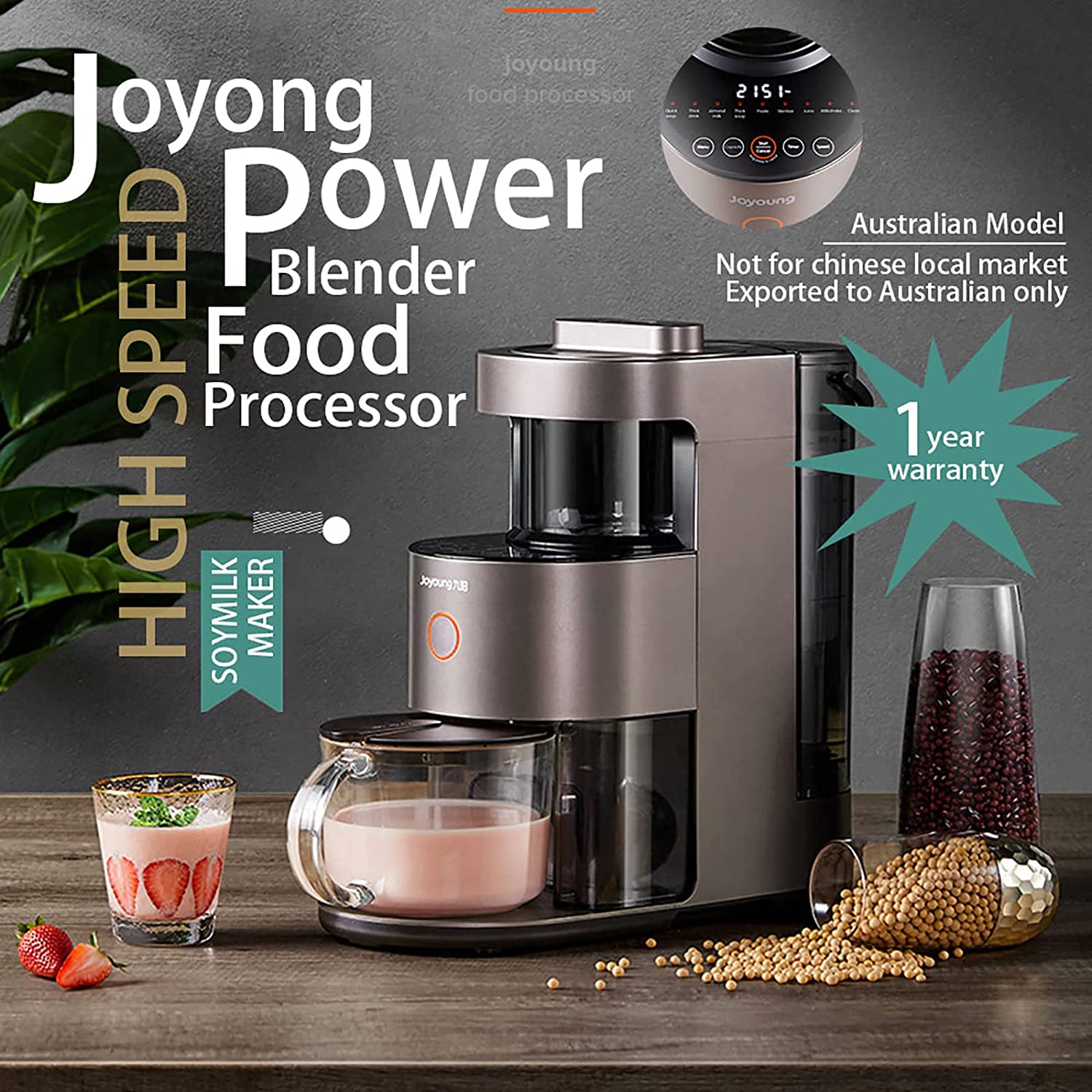 Joyoung High Speed Power Blender Food Processor Does not apply