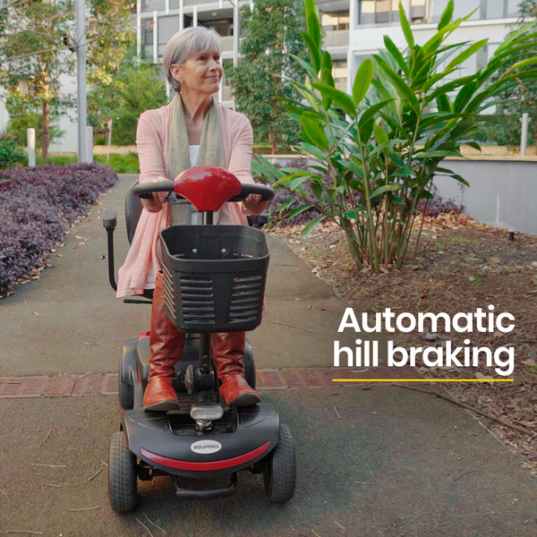 EQUIPMED Mobility Scooter Electric Motorised Power Portable 4 Wheel Folding EQUIPMED