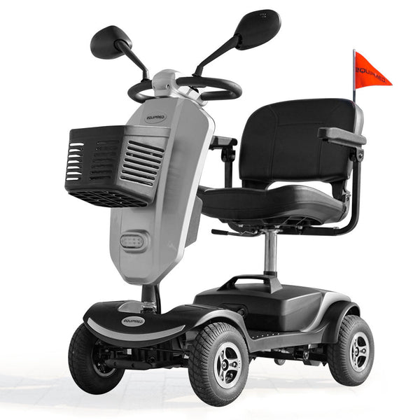 EQUIPMED Mobility Scooter Electric Motorized Ride On E-Scooter for Elderly Older Adult Handicap Aid EQUIPMED
