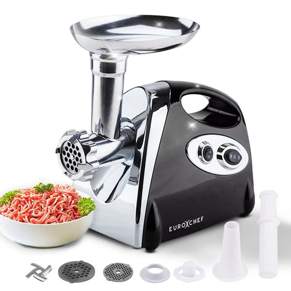EuroChef 2800W Electric Meat Grinder Mincer Sausage Filler Kibbe Maker Stuffer Kitchen EuroChef