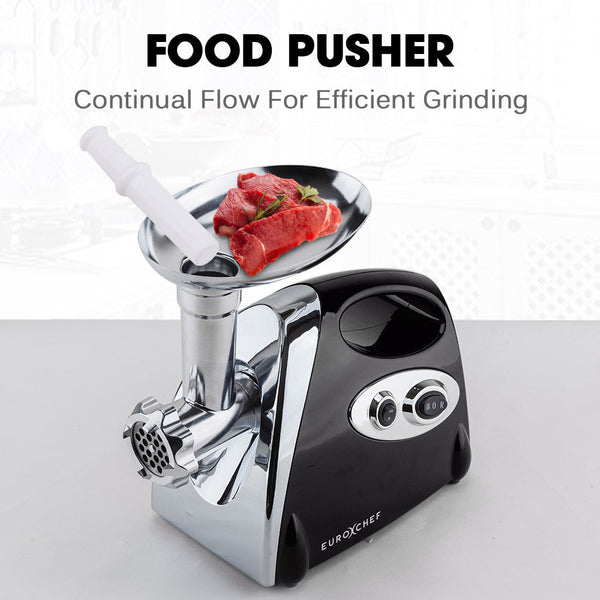 EuroChef 2800W Electric Meat Grinder Mincer Sausage Filler Kibbe Maker Stuffer Kitchen EuroChef