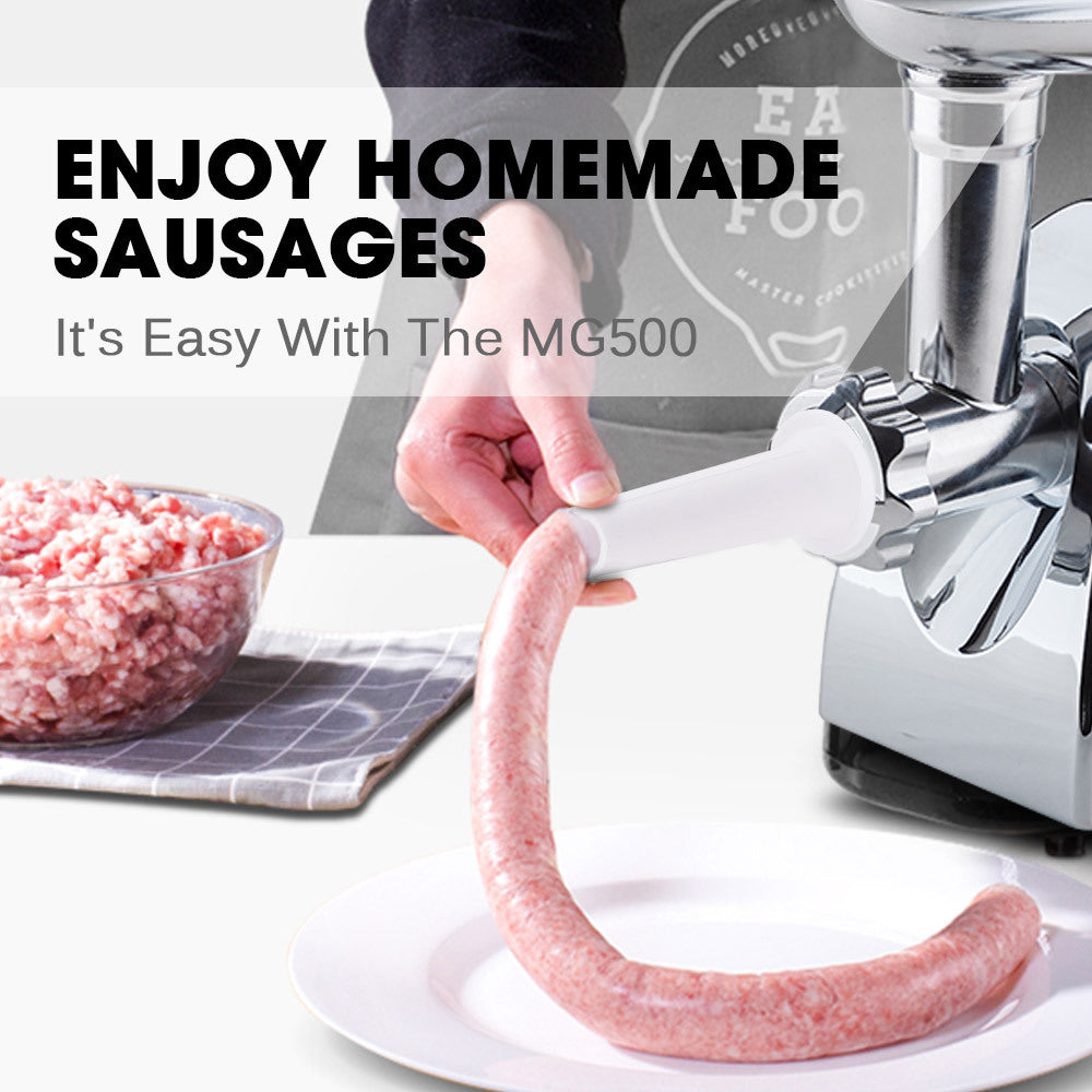 EuroChef 2800W Electric Meat Grinder Mincer Sausage Filler Kibbe Maker Stuffer Kitchen EuroChef