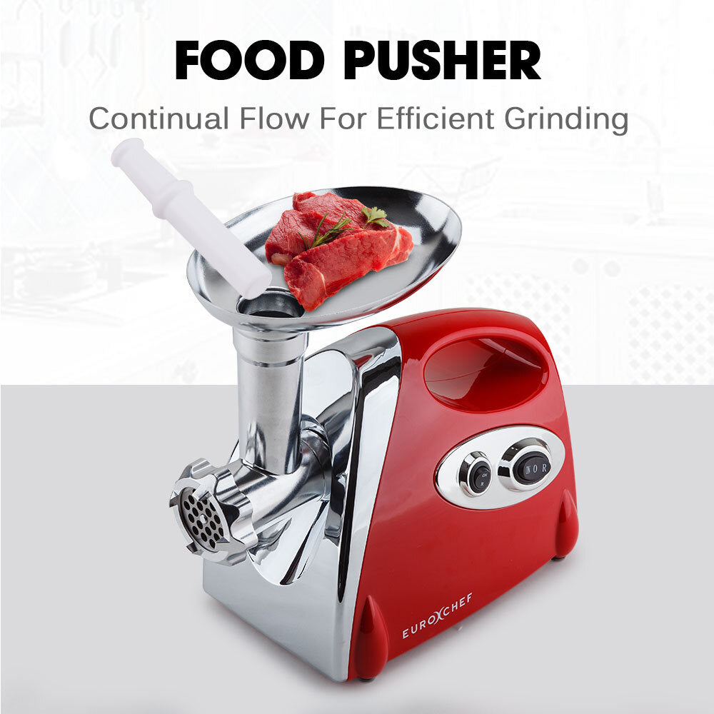 EuroChef Electric Meat Grinder Sausage Maker Filler Mincer Stuffer Kibbe EuroChef