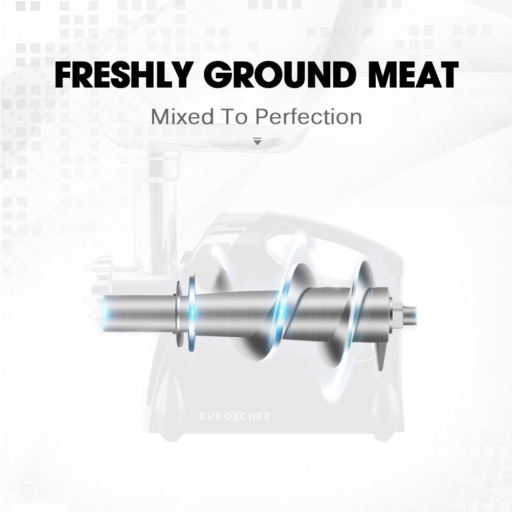 EuroChef Electric Meat Grinder Sausage Maker Filler Mincer Stuffer Kibbe EuroChef