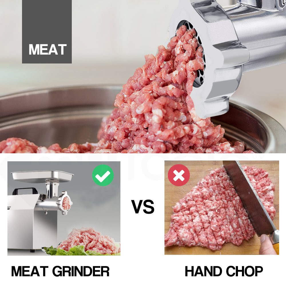 EUROCHEF Meat Grinder Mincer Food Commercial Electric Machine Chopper Shredder EuroChef