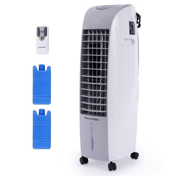 POLYCOOL 6L Portable Evaporative Air Cooler 24 Hour Timer 4 in 1 Cooling Fan Polycool