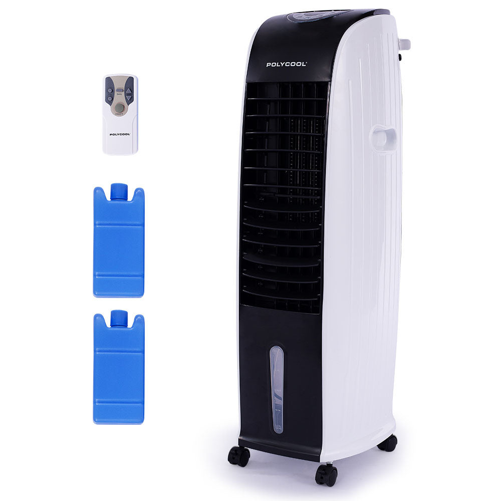 POLYCOOL 8L Portable Evaporative Air Cooler 24 Hour Timer 4 in 1 Cooling Fan Polycool