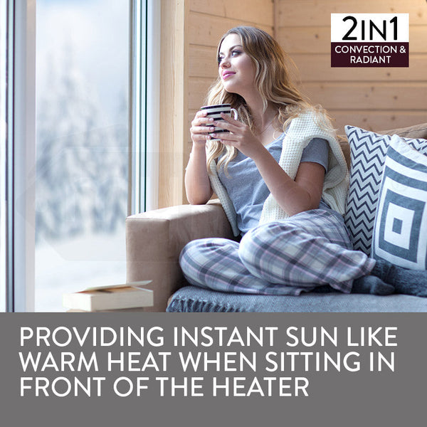 BROMIC Supaheat II LPG Indoor Gas Heater Room Floor Portable Flueless Radiant Does not apply