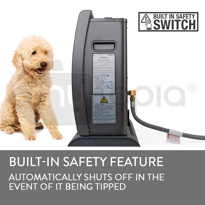 BROMIC Supaheat II LPG Indoor Gas Heater Room Floor Portable Flueless Radiant Does not apply