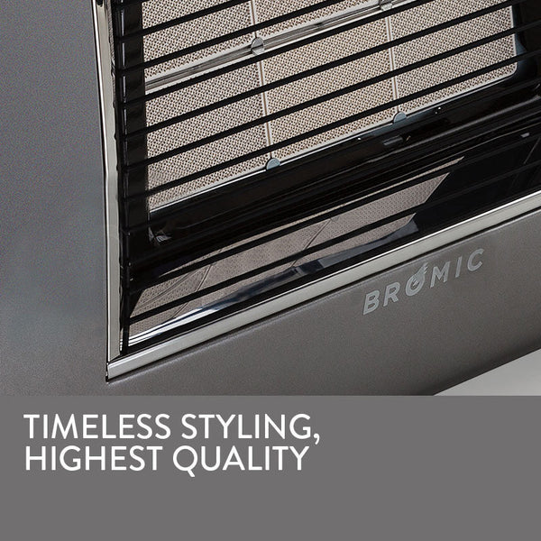 BROMIC Supaheat II Natural Gas Indoor Room Heater Portable Floor Flueless Does not apply