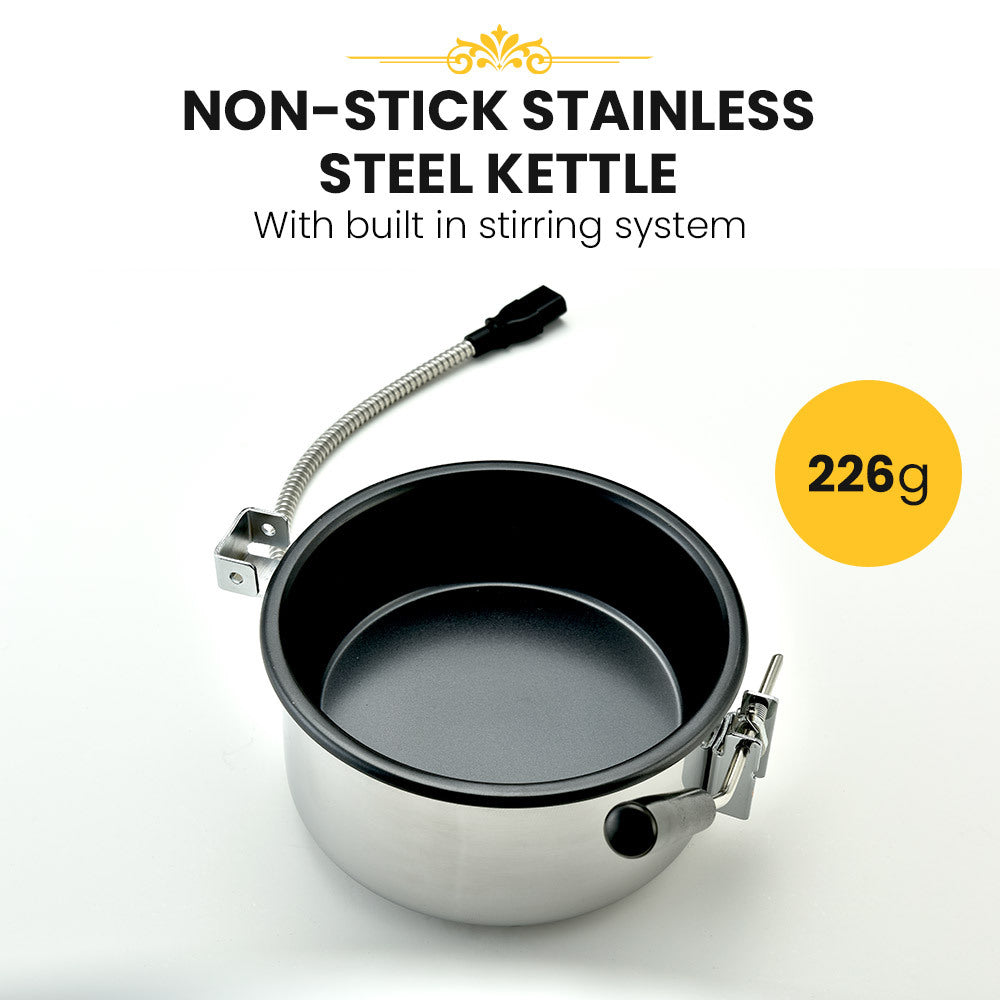 EUROCHEF Commercial Electric Popcorn Maker Machine Pop Corn Popper Cooker EuroChef