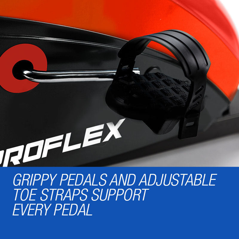 Proflex Magnetic Recumbent Exercise Bike Fitness Cycle Trainer with LCD Display Does not apply