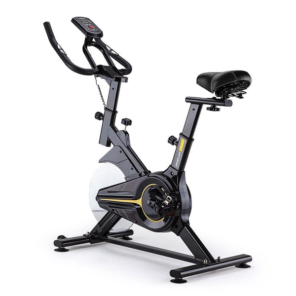 PROFLEX Commercial Spin Bike Flywheel Exercise Fitness Home Gym Yellow PROFLEX