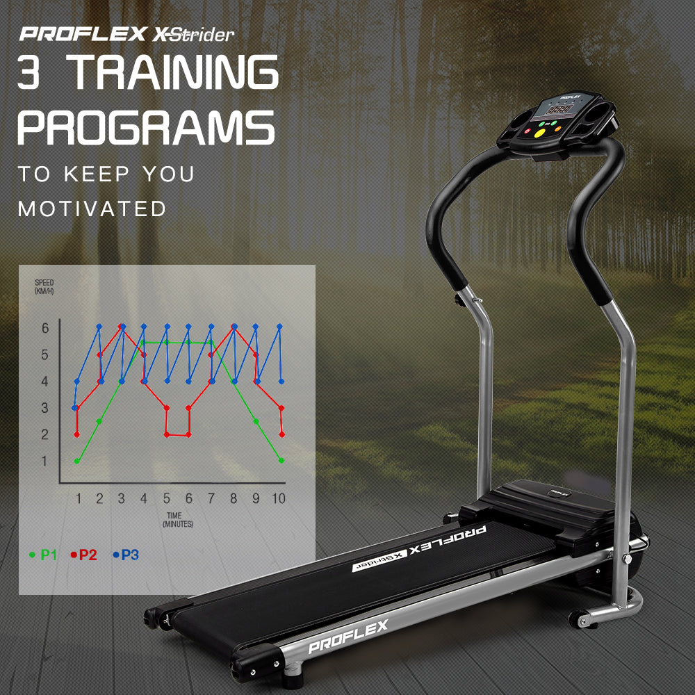 PROFLEX Mini Walking Electric Treadmill Compact Exercise Machine Fitness Equipment Does not apply