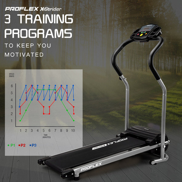 PROFLEX Mini Walking Electric Treadmill Compact Exercise Machine Fitness Equipment Does not apply