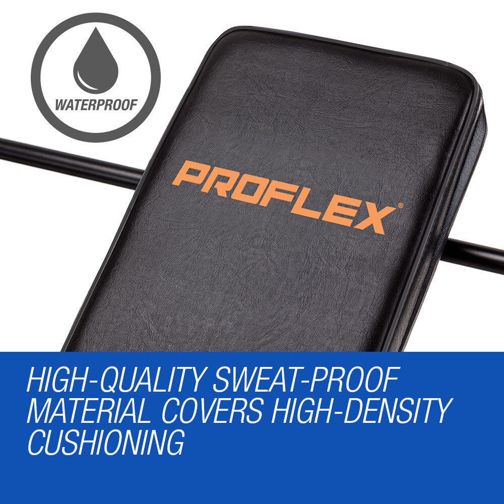 PROFLEX 7in1 Weight Bench Press Multi-Station Home Gym Leg Curl Equipment Set PROFLEX