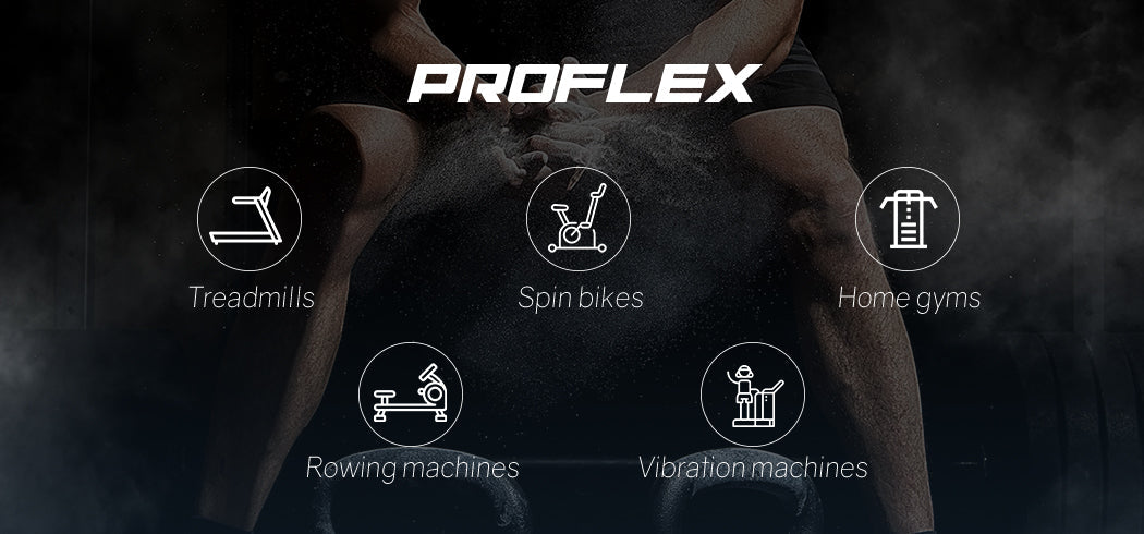 PROFLEX Weight Bench Workout Gym Press Adjustable Lifting Fitness Folding Bands PROFLEX