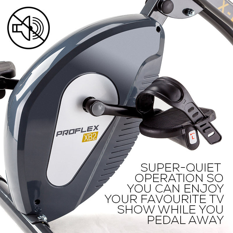 PROFLEX Folding Magnetic Exercise X-Bike - Bicycle Cycling Flywheel Fitness PROFLEX