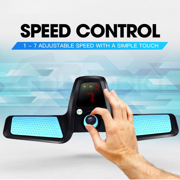 THOMSON Golf Buggy Electric Trolley Automatic Motorised Foldable Cart LED Black Thomson