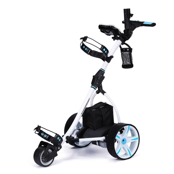 THOMSON Golf Buggy Electric Trolley Automatic Motorised Foldable Cart Powered Thomson
