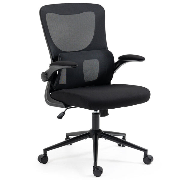 FORTIA Ergonomic Mesh Office Chair Computer Seat Adjustable Recline, Black Fortia