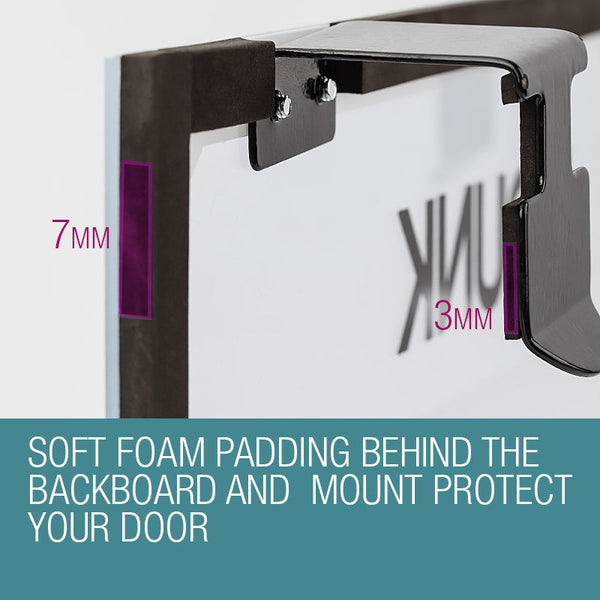 Dr.Dunk Indoor Mini Basketball Hoop Ring Backboard Kit Door Mounted Mount Kid Set Dr.Dunk