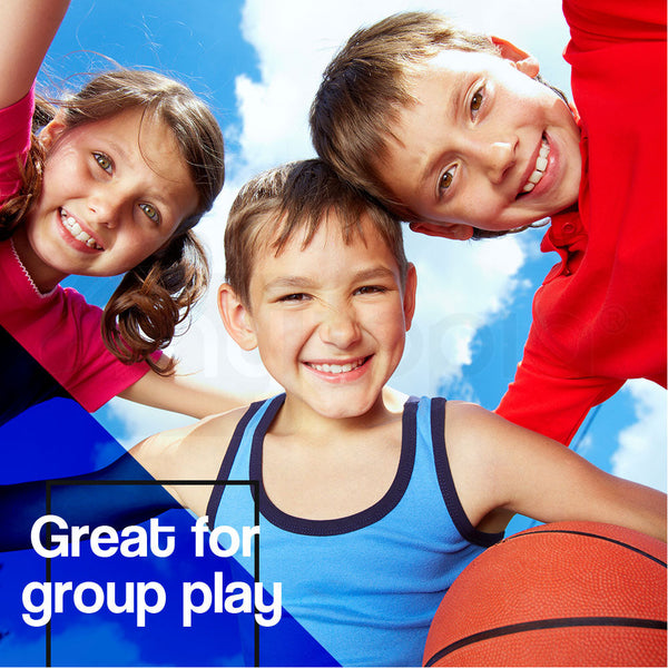 Dr.Dunk Adjustable Basketball Stand System Kids Hoop Portable Height Rim Ring Dr.Dunk