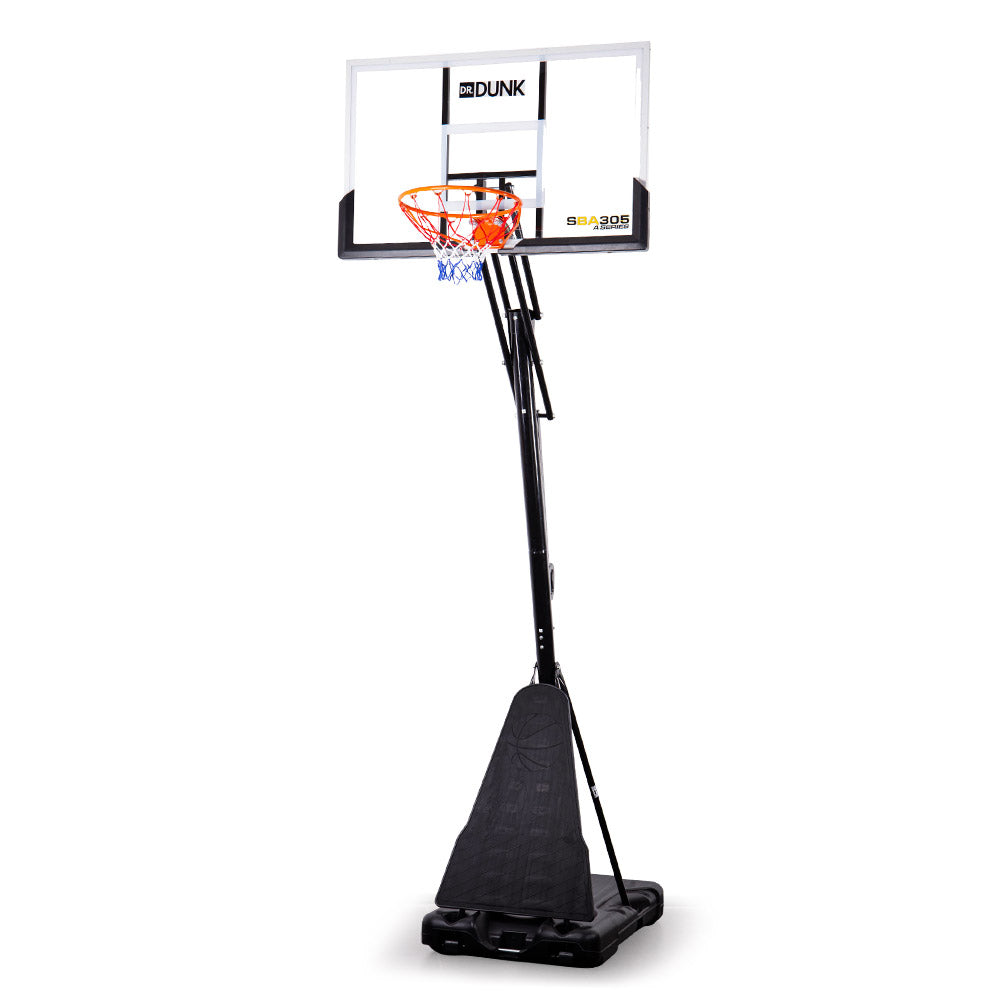 Dr.Dunk 3.05M Portable Basketball Hoop Stand System Height Adjustable Net Ring Rim Slam Backboard Does not apply
