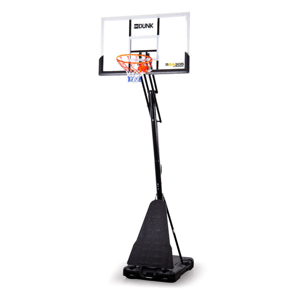 Dr.Dunk 3.05M Portable Basketball Hoop Stand System Height Adjustable Net Ring Rim Slam Backboard Does not apply