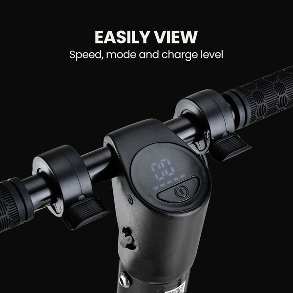 ALPHA Peak 300W 10Ah Electric Scooter, Suspension, for Adults or Teens, Black Alpha