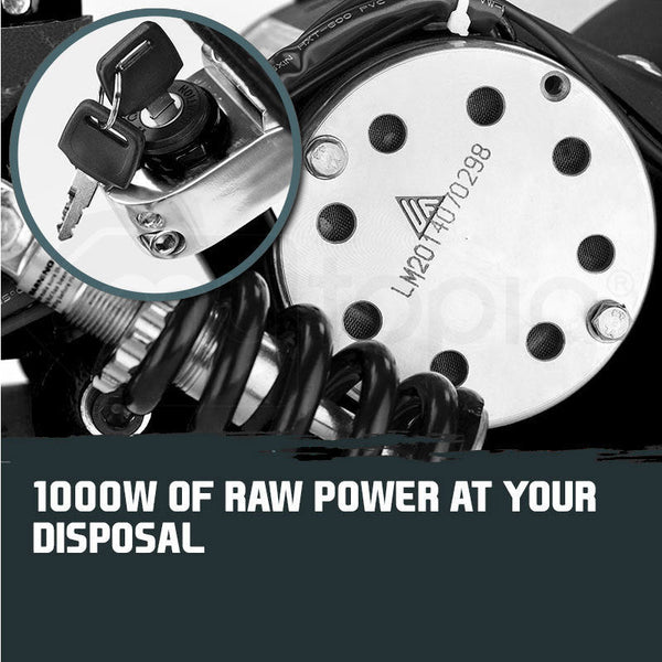 BULLET RPZ1600 Series 1000W Electric Scooter 48V - Turbo w/ LED for Adults/Child Does not apply