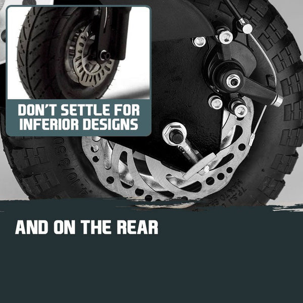 BULLET RPZ1600 Series 1000W Electric Scooter 48V - Turbo w/ LED for Adults/Child Does not apply