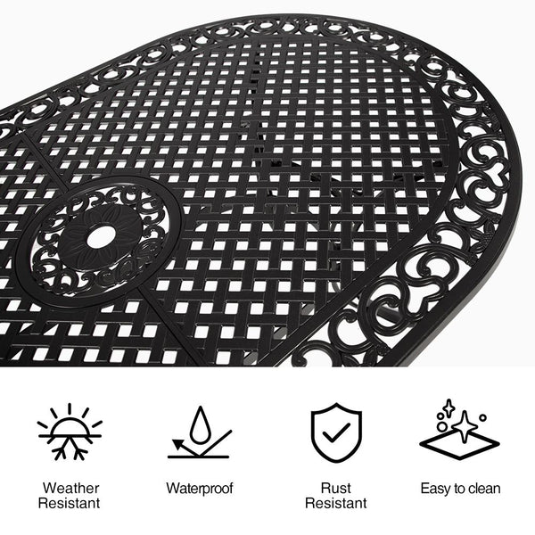 Fiji oval dining table Does not apply