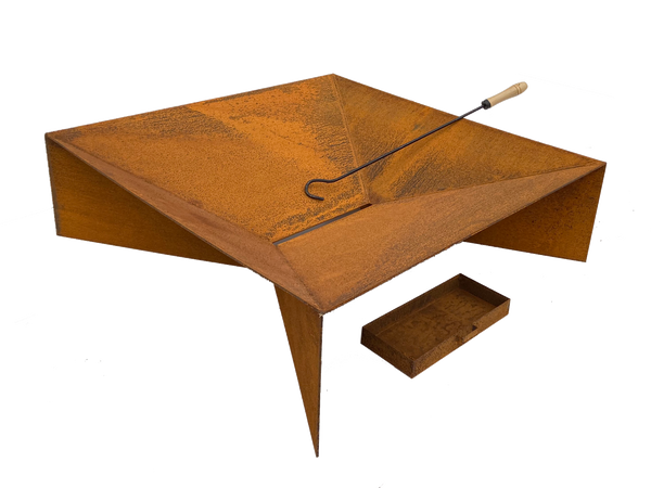 Firepit with Ash Tray with 0.11 Mild Steel