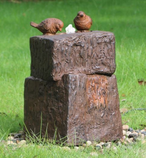 Dicky Bird Fountain with LED Does not apply