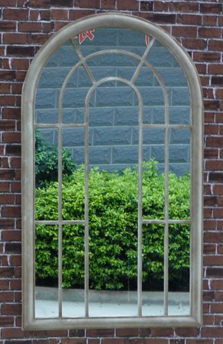 Large Garden Arched Window Mirror Does not apply
