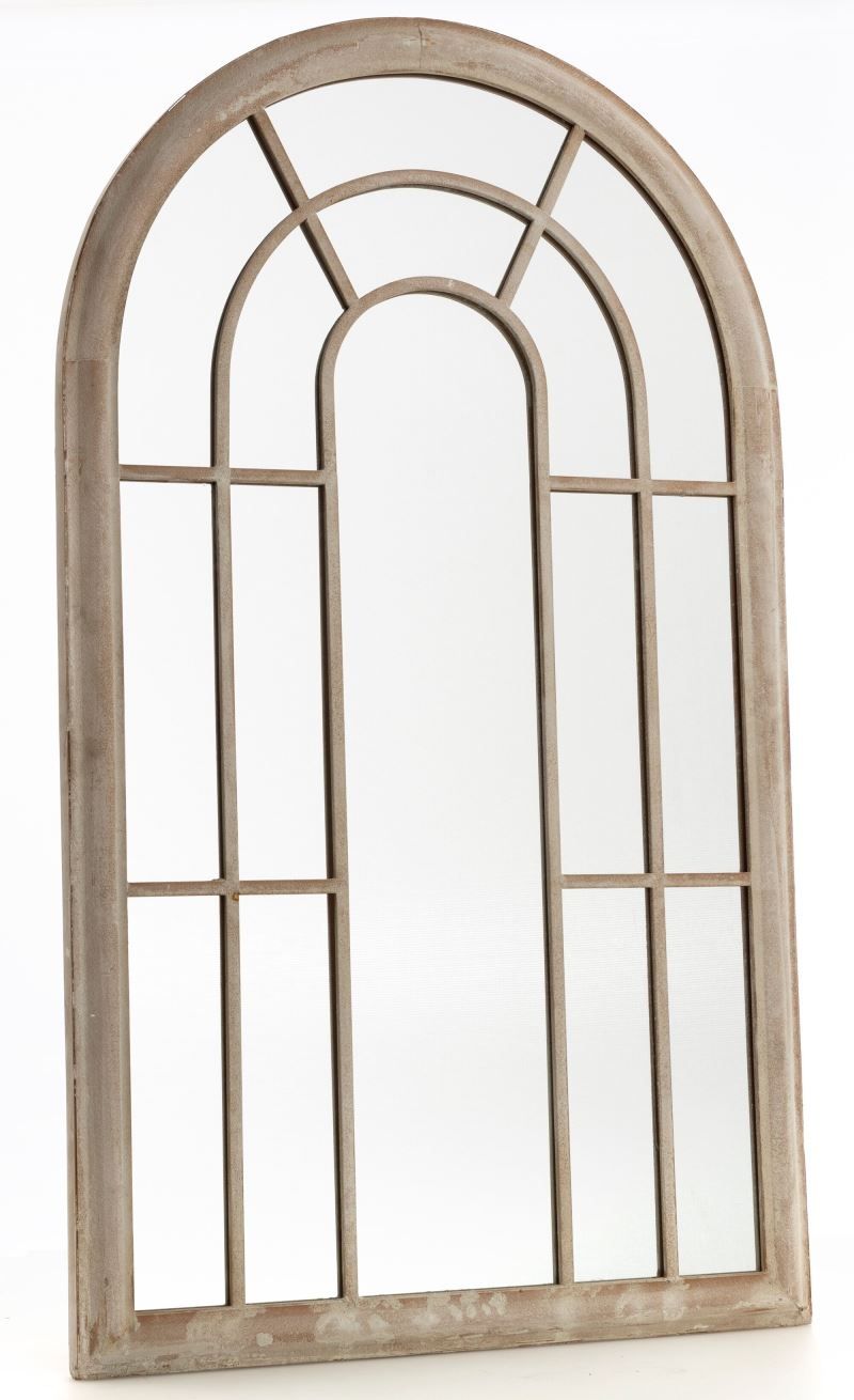 Large Garden Arched Window Mirror Does not apply