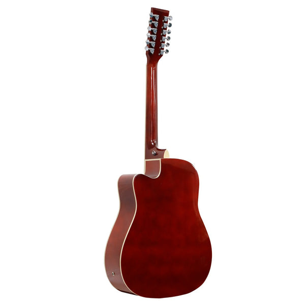 Karrera Acoustic Guitar 12-String with EQ - Sunburst Karrera