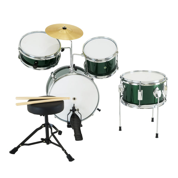 Karrera Children's 4pc Drumkit - Green Karrera